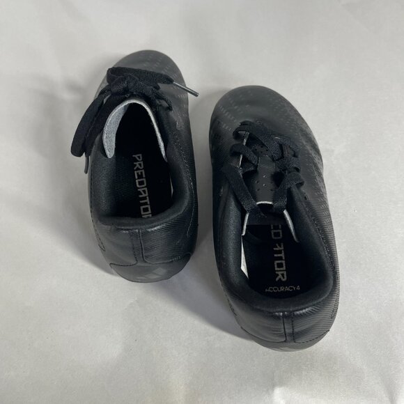 ADIDAS PREDATOR Accuracy.4 Turf Soccer Cleats Shoes Kids Size 12K Black - Picture 3 of 12